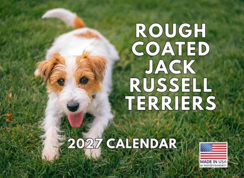 Vista 120 de Calendario mensual de pared Airedale Terrier Dog 2027