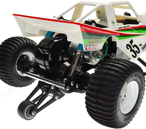 Vista 2 de Amortiguador trasero de aluminio para Tamiya RC coche Grsshopper Grasshopper 2 Hornet Buggy chasis actualizaciones piezas aleación de aluminio