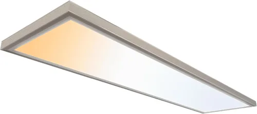 Vista 10 de Panel de Luz de Techo de Montaje en Superficie Ultralux de 1x4 pies – Delgado, Iluminado por los Bordes, Panel Plano de Montaje al Ras para Cocina