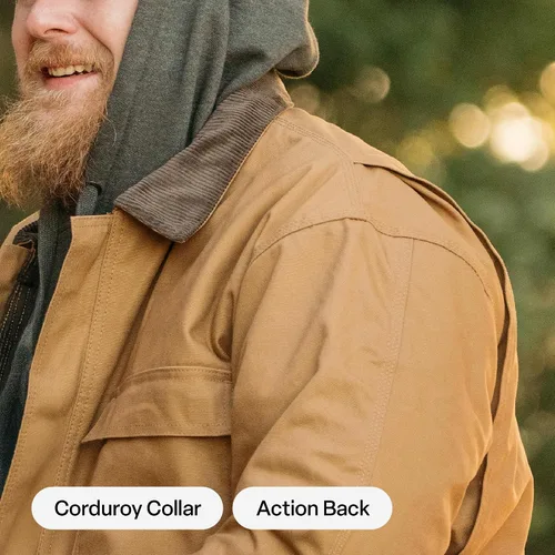 Vista 6 de Berne Abrigo Heritage Duck Chore para hombre