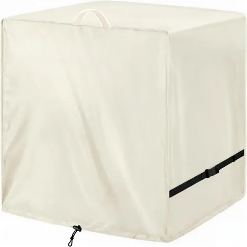 Vista 8 de Cubierta portátil para aire acondicionado, cubiertas de aire acondicionado para interiores, 19 x 16 x 30 pulgadas
