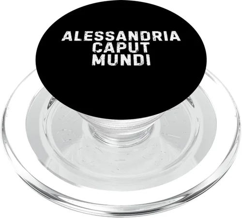 Vista 7 de Alessandria Caput Mundi Città Simpatica Uomo Donna Bambino PopSockets Adhesive PopGrip