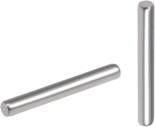 Vista 8 de uxcell 100 clavijas de acero inoxidable 304 de 0.059 in x 0.236 in, estantes de soporte, color plateado