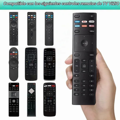 Vista 2 de Universal para VIZIO Smart TV Control Remoto Reemplazo XRT136 para Vizio TV