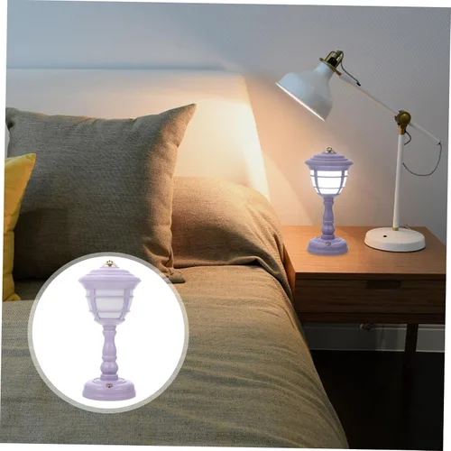 Vista 5 de DOITOOL 1 juego de lámpara de mesa retro con carga USB regulable luz nocturna decorativa para dormitorio, oficina y sala de estar, diseño compacto