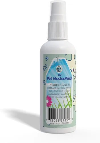 Vista 3 de Pet MasterMind I Love Catnip Spray para gatos - Espray de hierba gatera ideal para gatos
