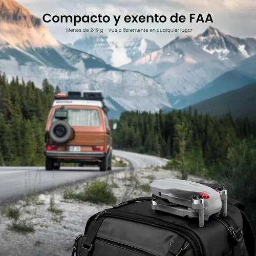 Vista 6 de PLEGBLE Drones con cámara para adultos 4K, dron GPS con pantalla