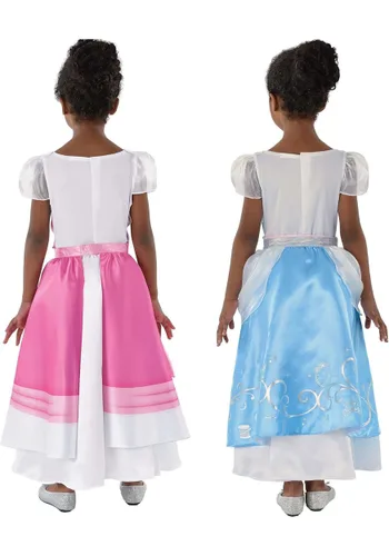Vista 5 de Disfraz reversible de Cenicienta para niña Multicolor