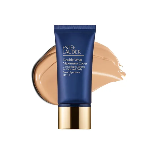 Vista 7 de Estée Lauder Double Wear 24-Hour Maximum Cover Camouflage Foundation Makeup for Face and Body SPF 15 Full Coverage Tattoo Cover Up Makeup