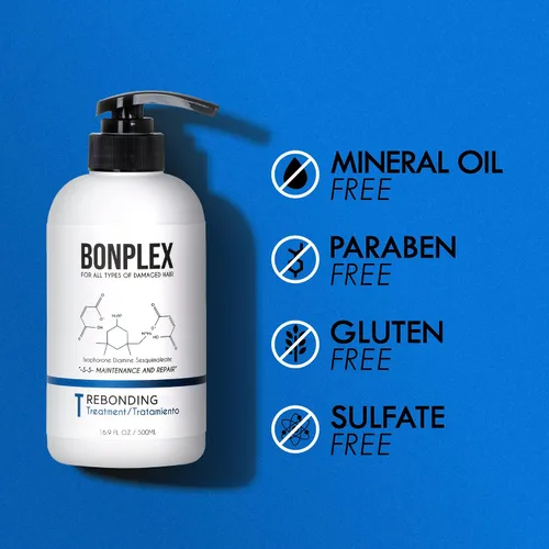 Vista 8 de Tratamiento de rebonding para todo tipo de cabello Para cabello dañado, seco, quebradizo, teñido, permanente y tratado químicamente Seguro