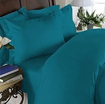 Vista 2 de Elegance Linen Resistente a las arrugas: juego de sábanas de 1200 hilos, lujoso, suave y sedoso, bolsillo profundo de hasta 16 pulgadas