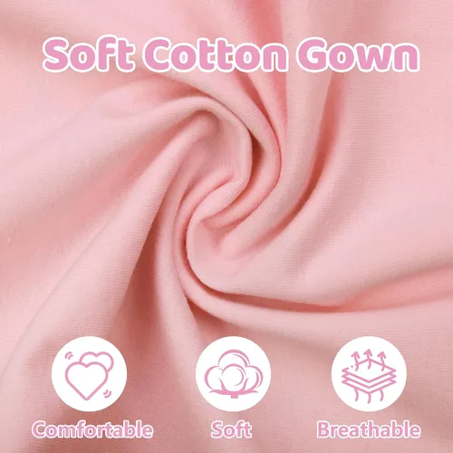 Vista 2 de Vestido para bebé recién nacida de 0 a 6 meses, camisones para niña, regalo para bebés y niñas, traje para hermana pequeña recién nacida y trajes
