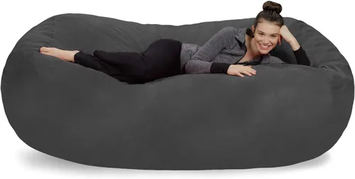 Vista 34 de [Usado] Sofa Sack Funda para Silla Puff Solo la Funda, para Adultos y Niños, Sin Relleno, Cómoda y Esponjosa, Funda de Repuesto para Silla Puff