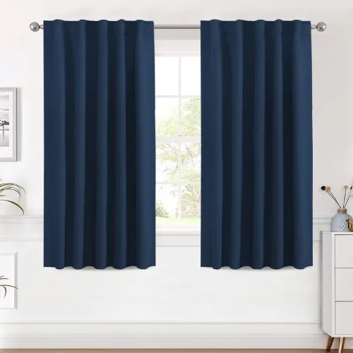 Vista 190 de H.VERSAILTEX Cortinas Opacas con Aislamiento Térmico, Paneles de Tratamiento de Ventanas que Oscurecen la Habitación, Cortinas Opacas para Sala