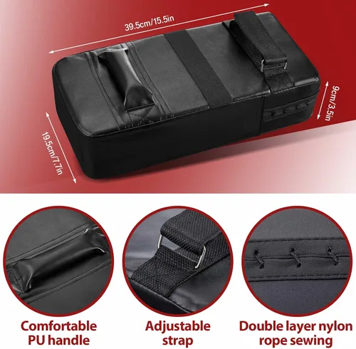 Vista 5 de Foilswirl Juego de Almohadillas de Boxeo 5 en 1 para Niños Guantes Manoplas de Patadas y Golpes con 1 Par de Guantes, 2 Piezas Almohadillas Pad