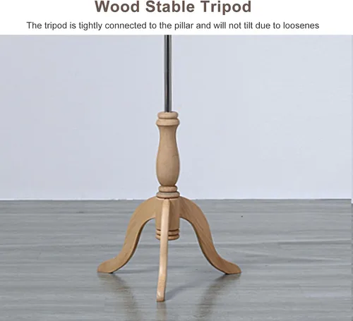 Vista 7 de Adjustable Female Dress Form Mannequin with Wooden Tripod Stand & Arm - Half Body Clothing Display Dummy for Tailoring & Design, with Head