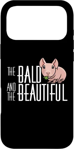 Vista 22 de Funny Kawaii Kids Bald Beautiful Hairless Guinea Pig Lover Case for iPhone 17