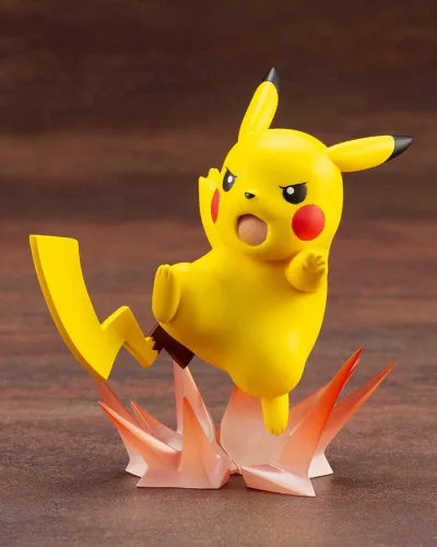 Vista 19 de Kotobukiya ARTfx J Iwark VS. Pikachu Pokemon 1/8 - Figura pintada de PVC