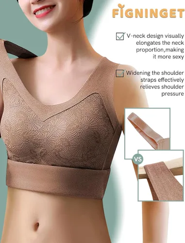 Vista 3 de Figninget Ropa interior térmica de invierno para mujer, tops de otoño, tops básicos con forro polar