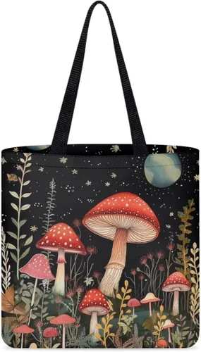 Vista 15 de Upetstory Bolsa de lona reutilizable para compras de comestibles