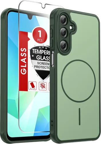 Vista 200 de LeYi Funda para teléfono Samsung-S23: protector de pantalla e imán MagSafe Púrpura
