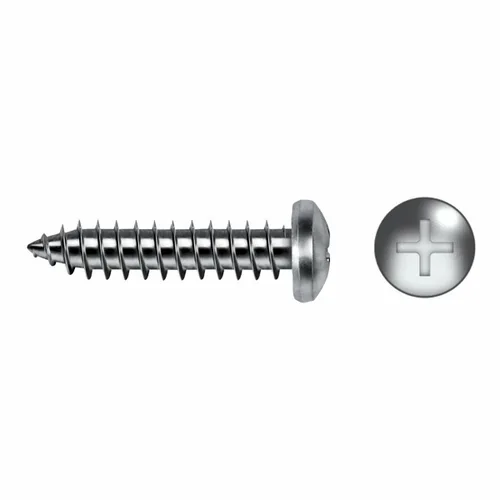 Vista 2 de Caja de tornillos CELO 5,5 x 45 mm Tornillo para chapa de metal 250 Unidades Zincado