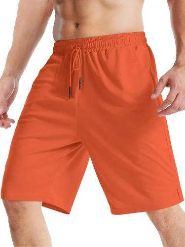 Vista 41 de Aolesy Pantalones cortos de gimnasio para hombre con forro de 5, 7, 9 pulgadas, ligeros, pantalones cortos de malla para entrenamiento, atléticos