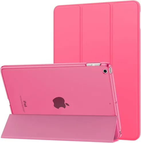 Vista 48 de MoKo Funda para iPad 9.7 2018/2017 de 5ª / 6ª Generación - Funda delgada y ligera con soporte para Smartphone con parte trasera translúcida