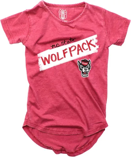 Vista 63 de Wes and Willy NCAA - Camiseta Burnout para niñas S/S
