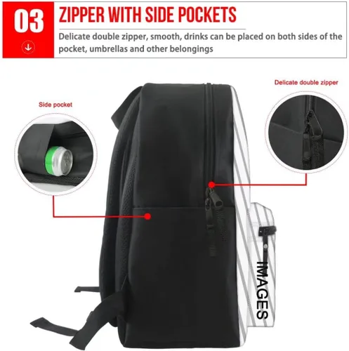Vista 4 de Juego de mochila de animales para niños y niñas, mochila ideal para niños y niñas, bolsa de almuerzo con estuche para lápices para la escuela