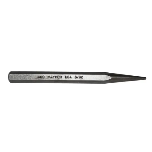 Vista 17 de Mayhew Tools 70003 Punzón sólido, 1/4", acabado de granallado