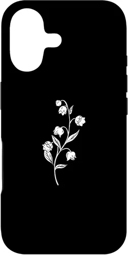 Vista 32 de iPhone 16 Lily Of The Valley Flower Botanical Plants Nature Gardening Case