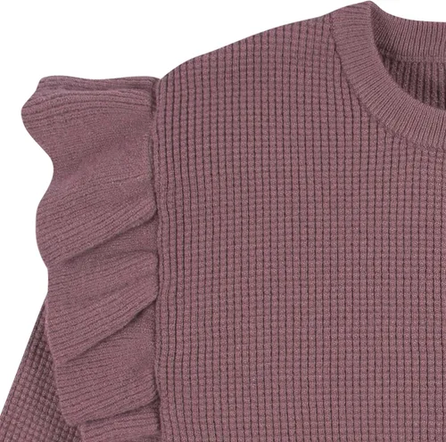 Vista 6 de Gerber Conjunto de suéter de punto y pantalón corto para bebé niña