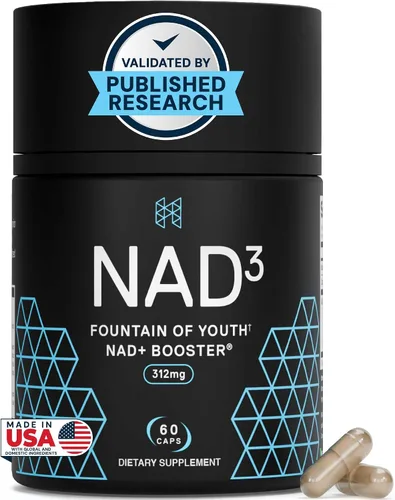 Vista 9 de HPN NAD+ Booster - Alternativa de ribósido de nicotinamida (NAD3) para hombres y mujeres Activador NRF2 antienvejecimiento, superior al NADH
