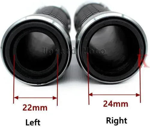 Vista 2 de Motorcycle Handlebar Grips for Suzuki DL650 DL1000 V-Strom DL 650 1000 VSTROM Motorcycle Accessories 7/8'' 22MM CNC Handlebar Grips Handle Grip Blue
