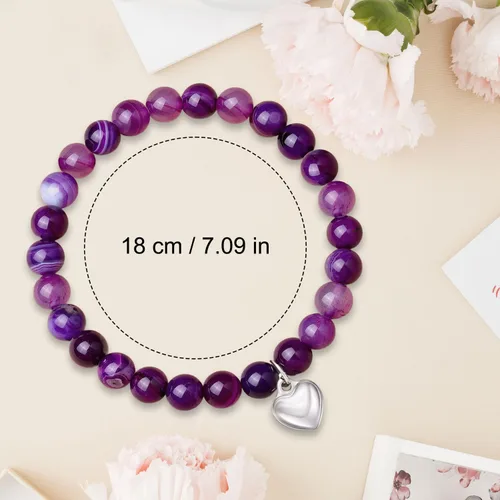 Vista 2 de Regalos inspiradores para mujeres, regalos de curación de aliento de piedra natural, regalos de relajación para mejores amigas, hermanas y niñas