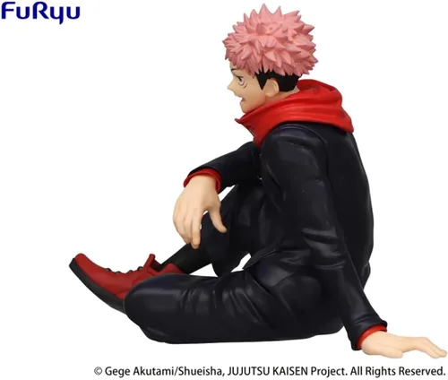 Vista 5 de Furyu Jujutsu Kaisen: Figura de parada de fideos de Yuji Itadori, multicolor