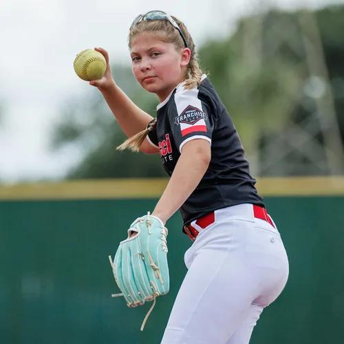 Vista 6 de MARUCCI Palmetto Fastpitch Glove Series, 97A6 12.50" T-Web - Lanzador para mano izquierda