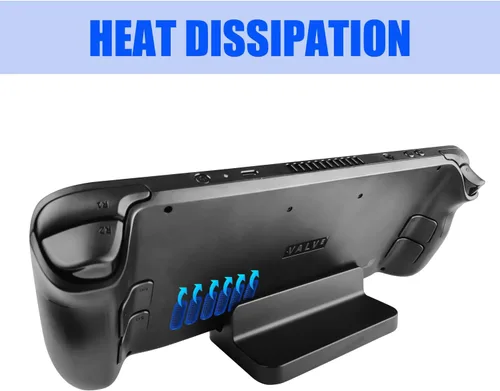 Vista 3 de IQIKU Soporte de plataforma de vapor, base de soporte con almohadilla de silicona antideslizante para cubierta de vapor, iPad, iPhoneinterruptor