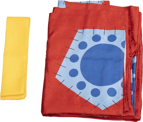 Vista 7 de SBluuCosplay Disfraz de kimono rojo de Wano Country para cosplay de Halloween
