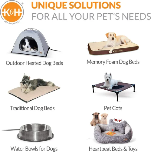 Vista 9 de K&H Pet Products - Cama térmica para mascotas con calefacción