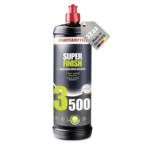 Vista 7 de Menzerna “Super Finish Plus 3800” Pulimento de brillo profundo para un acabado de espejo perfecto Compuesto de pulido para micro arañazos