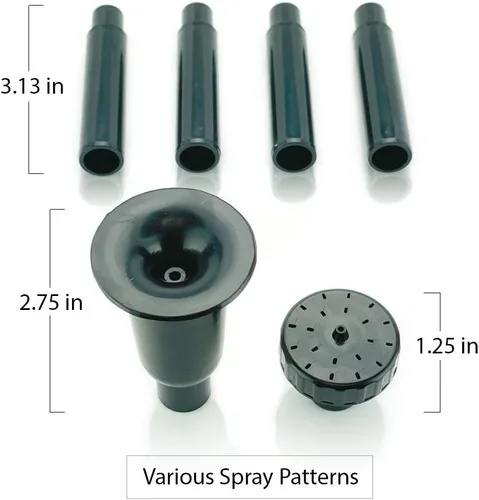 Vista 4 de Kit de bomba de agua solar de 5W: Bomba de agua sumergible sin escobillas DC 124 GpH con panel solar de 12V 5W para fuente de baño de pájaros