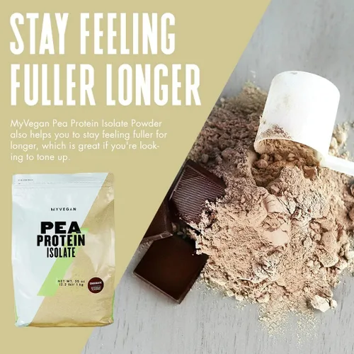 Vista 3 de Myprotein - MYVEGAN Polvo aislado de proteína de guisante - Aminoácidos naturales a base de plantas - Sin gluten y azúcar, vegano - Pan de plátano