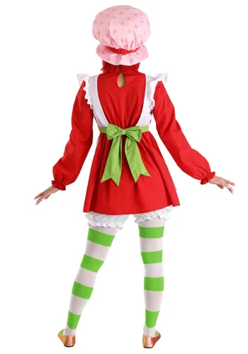 Vista 4 de Disfraz Retro de Strawberry Shortcake para Mujer Multicolor