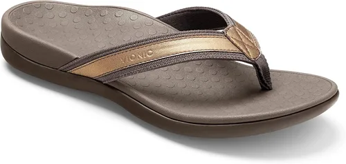 Vista 3 de Sandalias Vionic Tide, con tira para dedos, con diamantes de imitación, con soporte de arco ortopédico oculto, para mujer