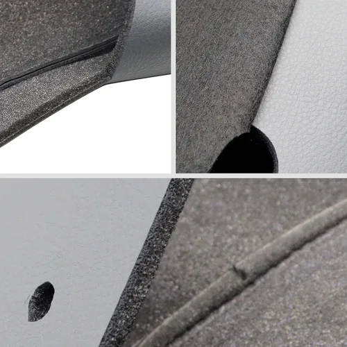 Vista 6 de SecosAutoparts Tapa de Consola Central Reposabrazos Asiento Plegable Cubierta de Cuero Negro Compatible con Dodge Ram 1500 2500 2013 2014 2015 2016