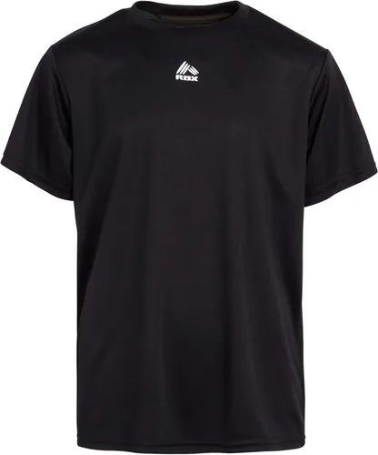 Vista 4 de RBX Camisetas para niños, paquete de 2 camisetas deportivas de manga corta con cuello redondo y ajuste seco para niños (tallas 4-16)