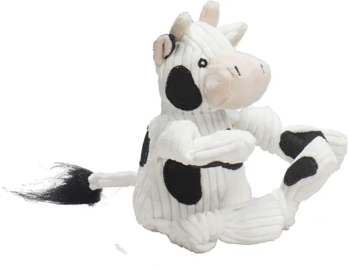 Vista 15 de HuggleHounds Knottie Juguete de Peluche para Perros - Juguete de Animal de Peluche para Perros, Juguetes para Cachorros, Juguete Chirriante