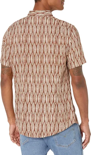 Vista 2 de GUESS Camisa Eco Leaves Hombre